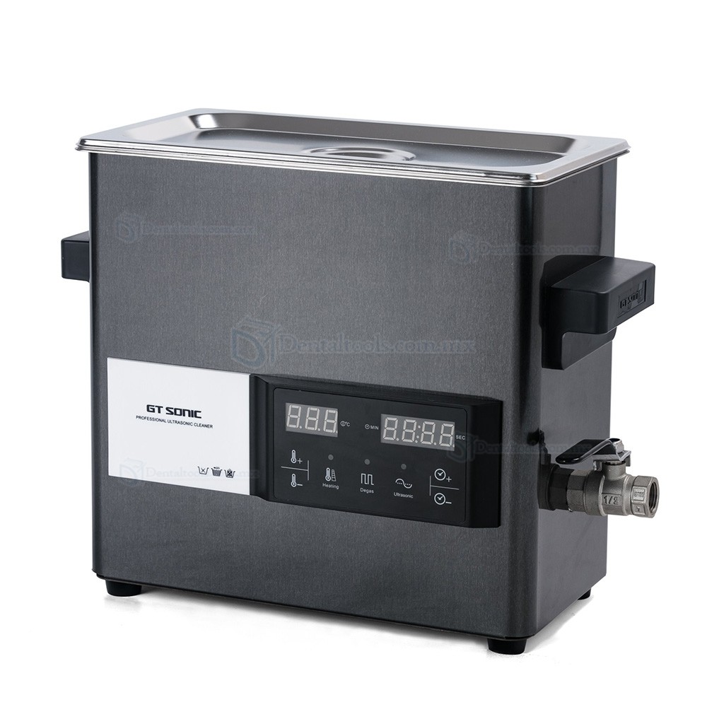 GT SONIC Serie S Limpiador Ultras&oacute;nico de 2L a 9L con Panel T&aacute;ctil y Calentamiento
